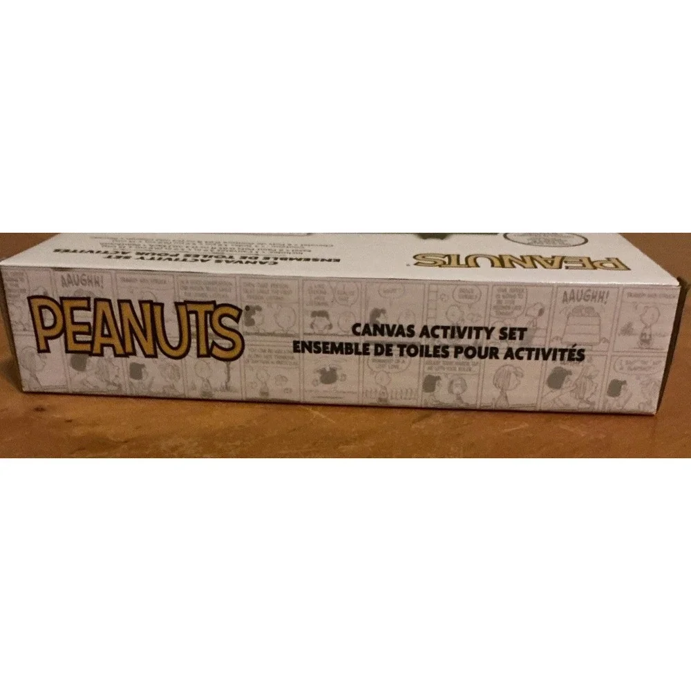 Peanuts Canvas Activity Set, 3 Canvases To Paint And Display.  New In‎ Box